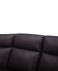 Addyson 117" 5-Pc. Leather Sectional with 2 Zero Gravity Recliners Power Headrests, Created for Macy's