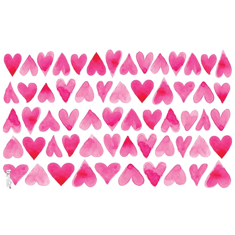 Tervis Valentine's Day Pink Hearts All Over Made in Usa Double Walled Insulated Tumbler Travel Cup Keeps Drinks Cold & Hot, 16oz, Classic