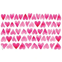 Tervis Valentine's Day Pink Hearts All Over Made in Usa Double Walled Insulated Tumbler Travel Cup Keeps Drinks Cold & Hot, 16oz, Classic