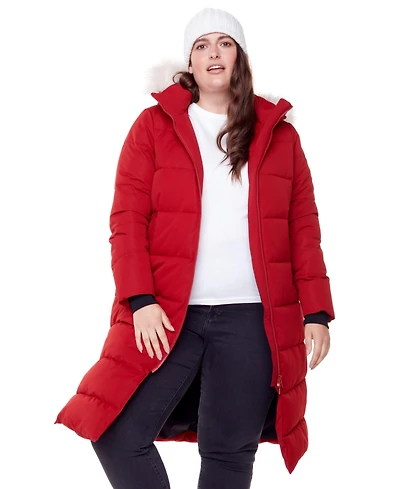 Alpine North Plus Size Kluane Ultra Long Winter Parka Coat