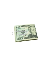 Bling Jewelry Executive Gift Simple Large Strong Sterling Silver Credit Card Holder Paper Clip Money Clip Finish