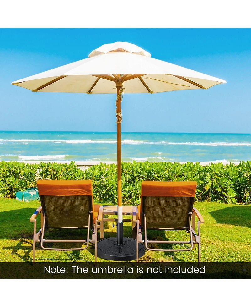 18 Inch Round Outdoor Umbrella Base