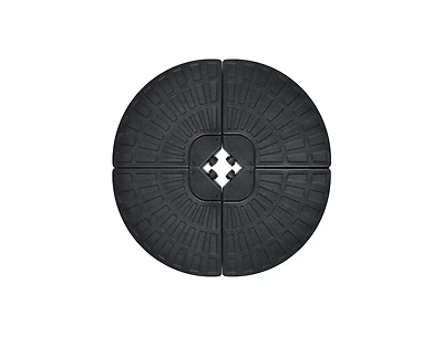 4 Pieces Outdoor Cantilever Offset Patio Umbrella Base