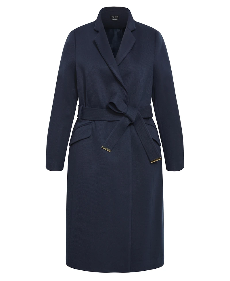 City Chic Plus Mia Coat