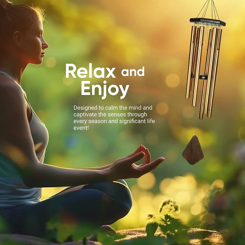 Nature's Melody Premiere Grande Wind Chimes