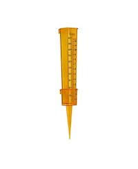 Taylor Precision Products 2-Piece Sprinkler and Rain Gauge, Yellow