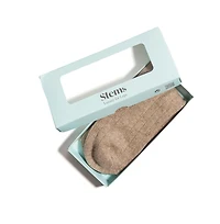 Stems Women's Lux Italian Wool Cashmere Crew Socks Gift Box