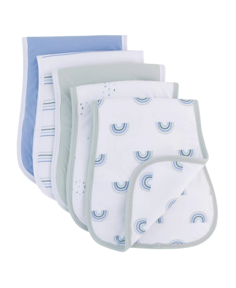 Ely's & Co. Middle Layer Reversible Burp Cloth Fleece