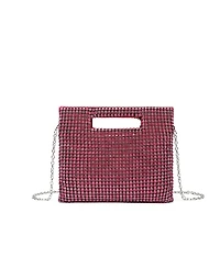 Like Dreams Vivienne Rhinestone Multi Crossbody Clutch