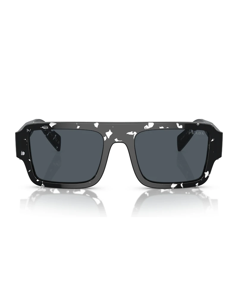 Prada Low Bridge Rectangular Men's Sunglasses, Pr A05SF