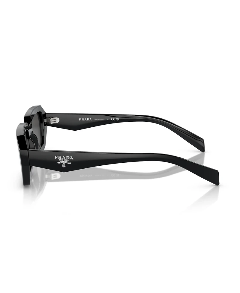 Prada Low Bridge Geometric Women's Sunglasses, Pr A12SF