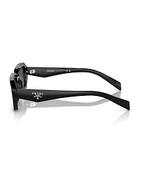 Prada Low Bridge Geometric Women's Sunglasses, Pr A12SF