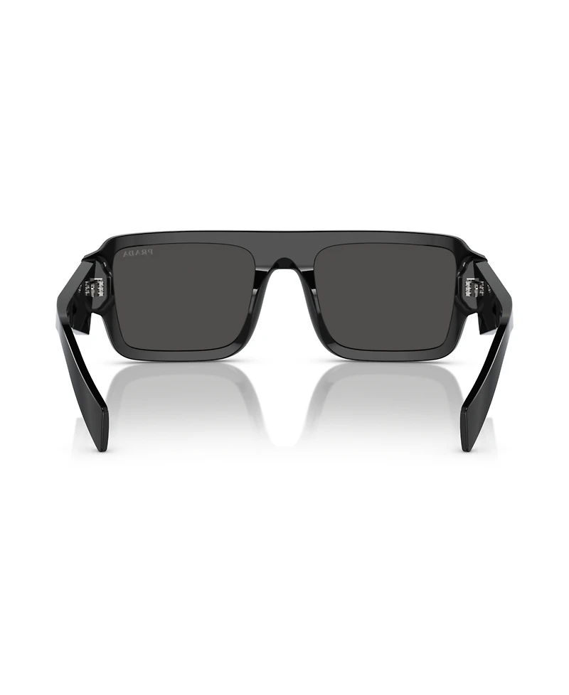Prada Low Bridge Rectangular Men's Sunglasses, Pr A05SF