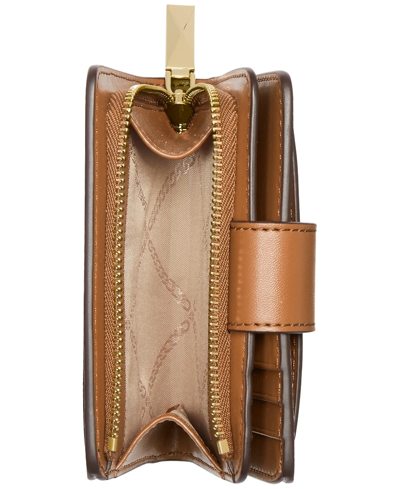 Michael Kors Charm Small Tab Compact Pocket Wallet