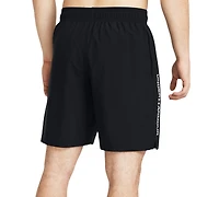Under Armour Men's Moisture-Wicking Logo-Print 8-1/4" Tech Shorts