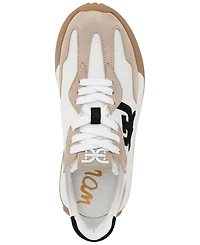 Sam Edelman Women's Langley Emblem Lace-Up Trainer Sneakers