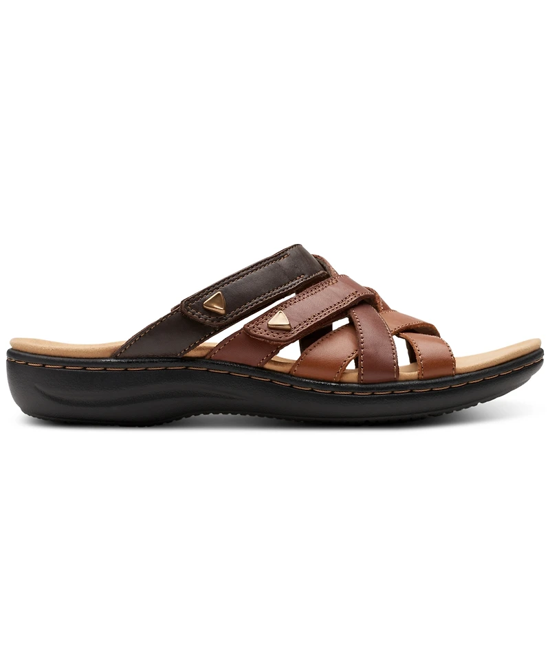 Clarks Laurieann Bali Strappy Platform Slide Sandals