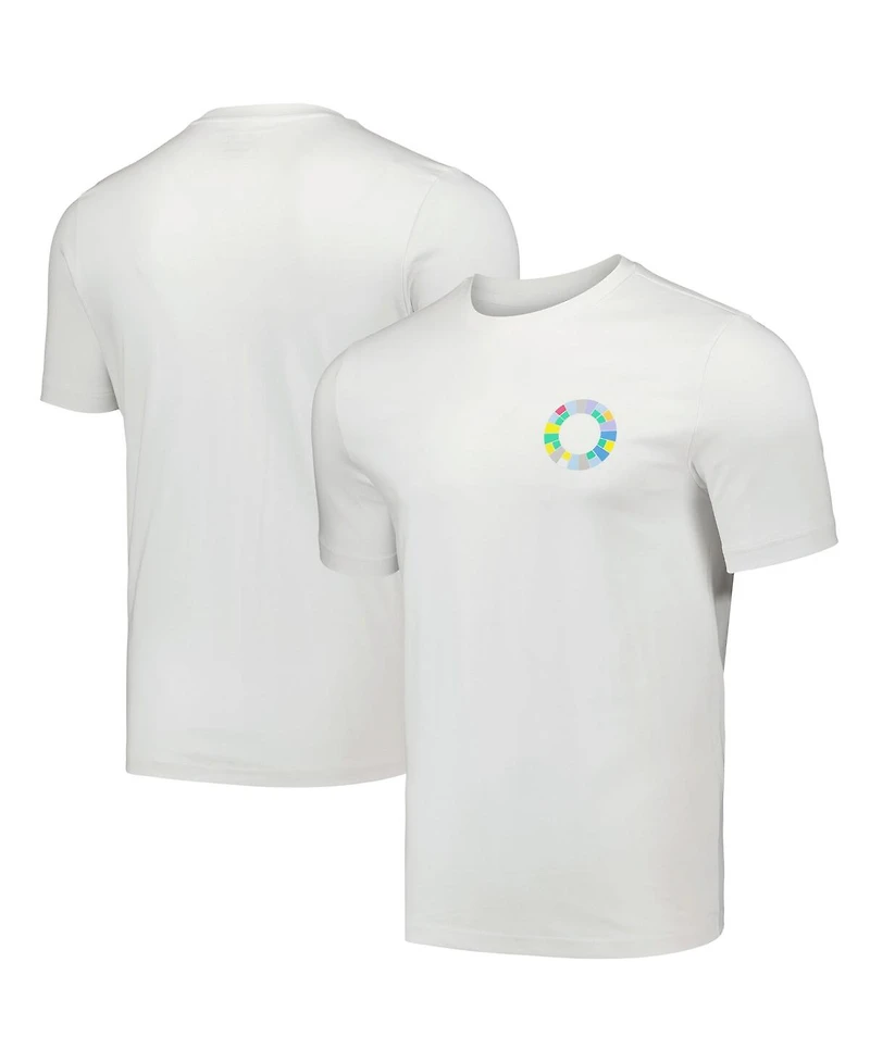 Men's adidas White Peter Saville x Manchester United T-shirt