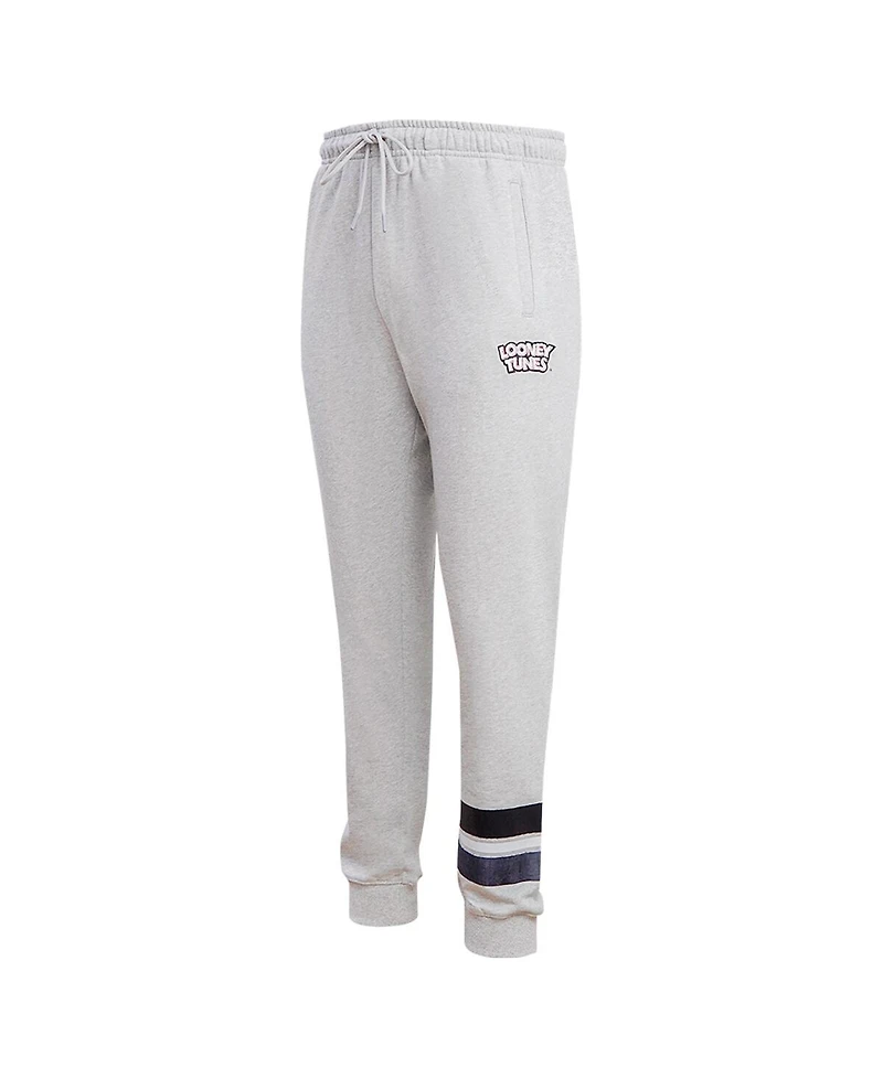 Men's Freeze Max Bugs Bunny Heather Gray Looney Tunes Varsity Jogger Pants
