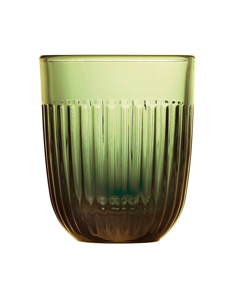 La Rochere Olive Green Quessant 10 oz. Tumbler, Set of 6