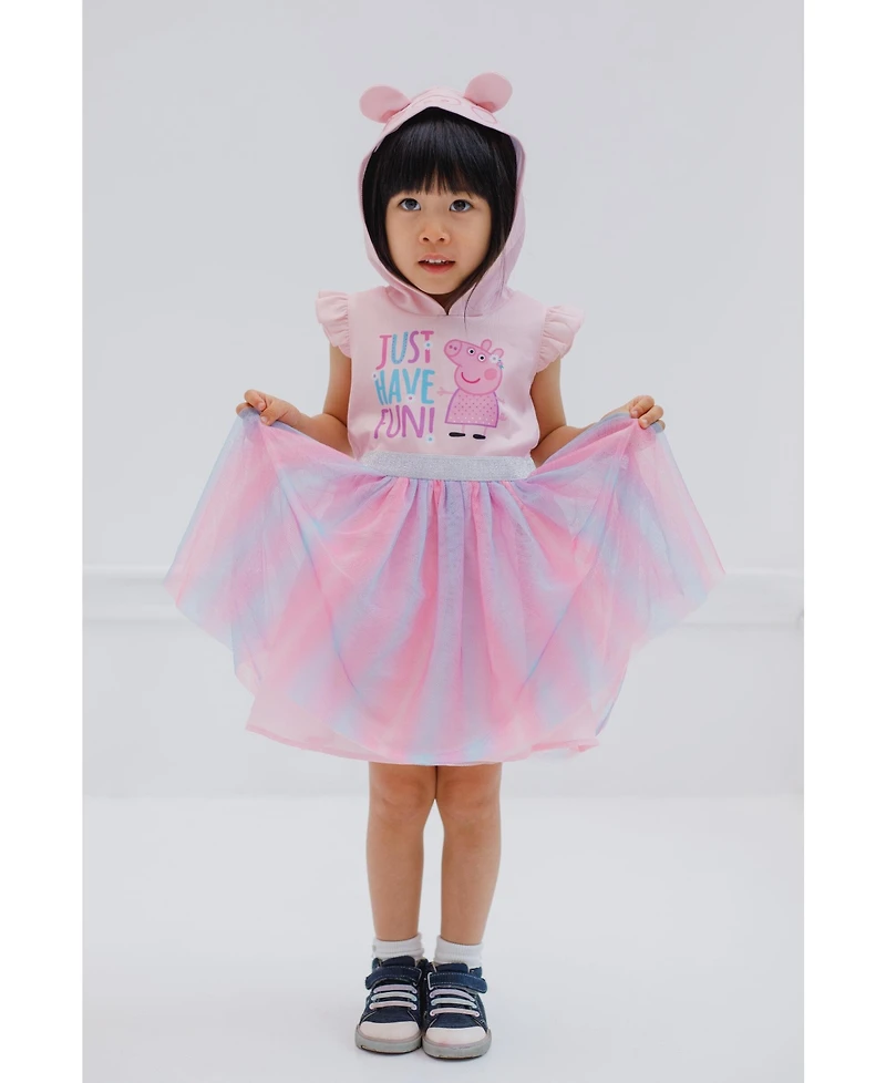 Peppa Pig Little Girls Mesh Tulle Dress