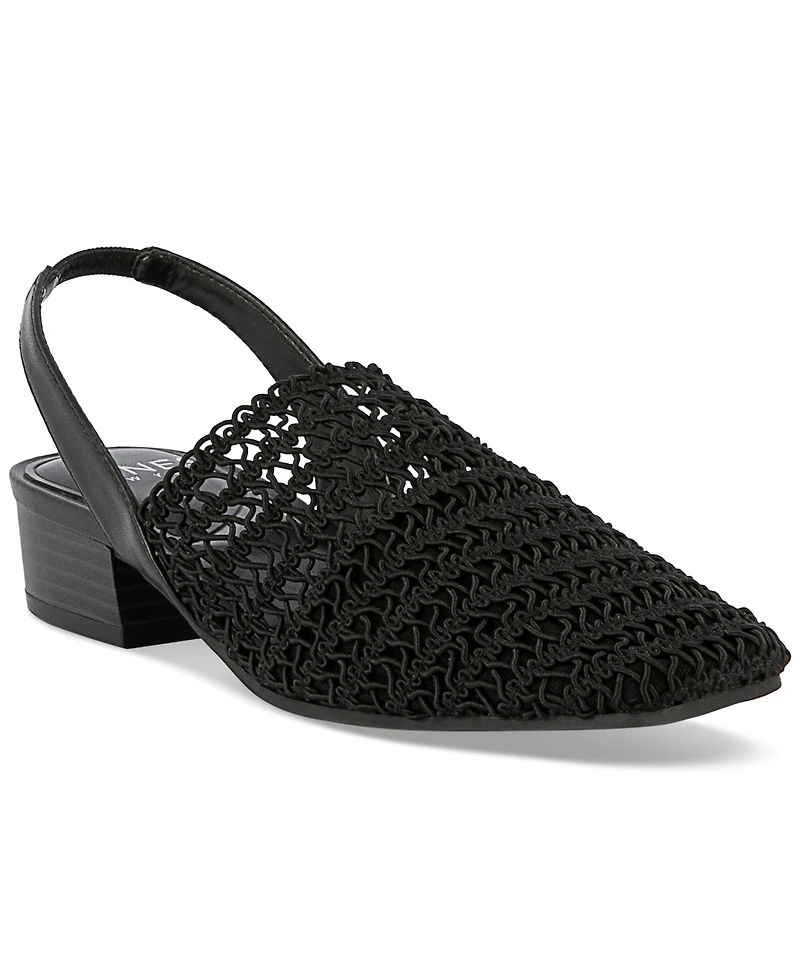 Jones New York Women's Carolton Woven Slingback Flats