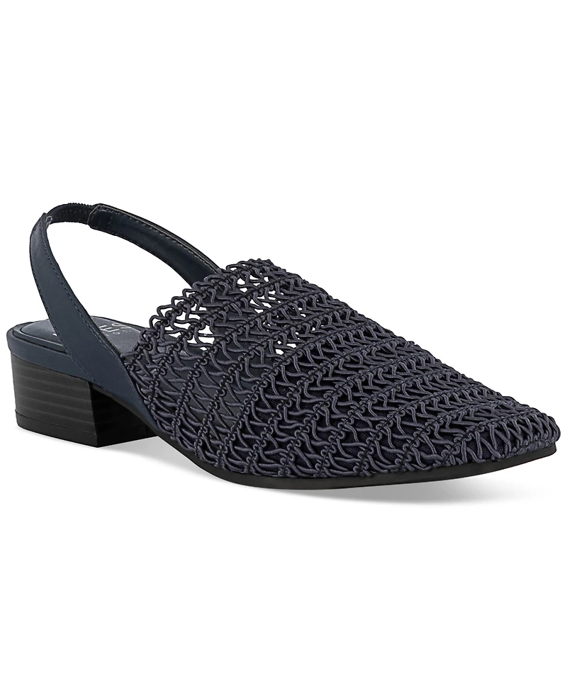Jones New York Women's Carolton Woven Slingback Flats