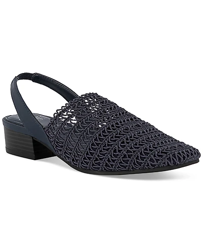 Jones New York Women's Carolton Woven Slingback Flats