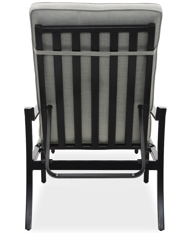 Wythburn Mix and Match Scroll Outdoor Chaise Lounge, Created for Macy's