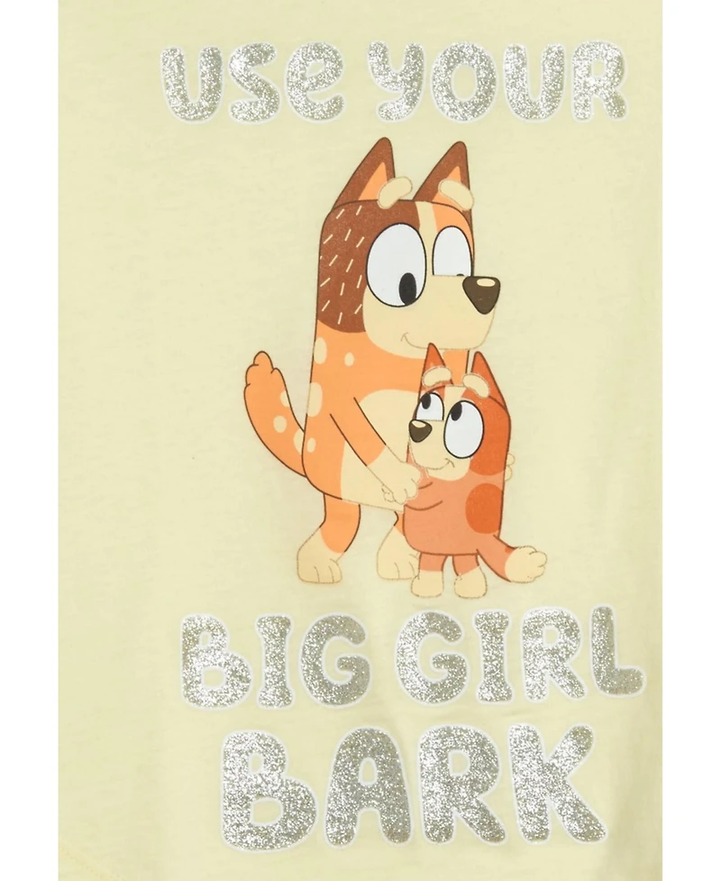 Bluey Family Bingo Bandit Mom Girls Graphic T-Shirt Toddler| Child
