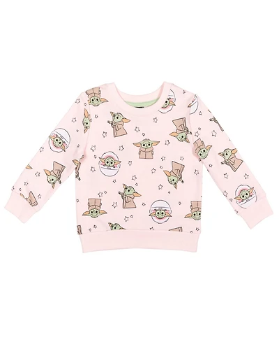 Starwars Toddler Girls Star Wars The Mandalorian Baby Yoda Sweatshirt