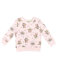 Starwars Toddler Girls Star Wars The Mandalorian Baby Yoda Sweatshirt