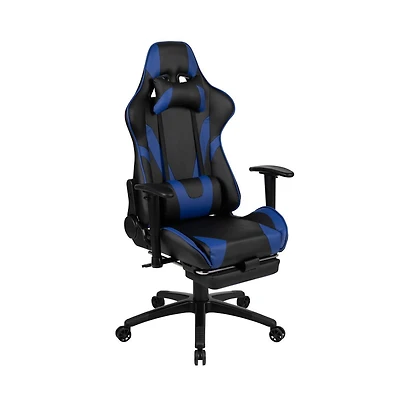 Z300 Gaming Racing Office Ergonomic Pc Chair With Reclining Back And Footrest