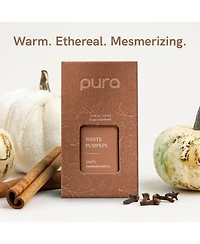 Pura - White Pumpkin - Smart Home Air Diffuser Fragrance - Smart Home Scent Refill - Up to 120-Hours of Premium Fragrance per Refill