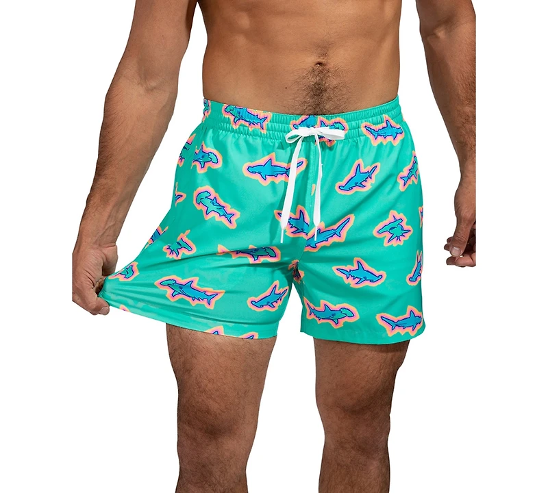 Chubbies Men's The Apex Swimmers Quick-Dry 5-1/2" Swim Trunks