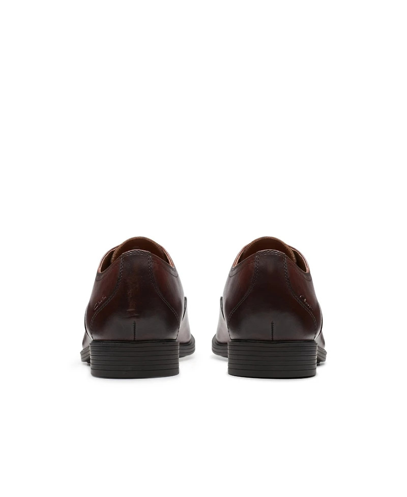 Clarks Men's Collection Whiddon Lace Up Oxford Dress Shoe