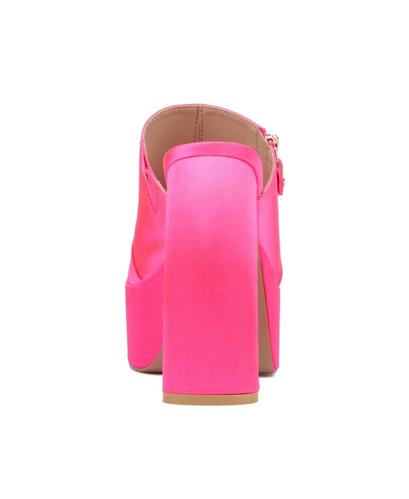 Women's Icelynn Platform Heel Slide Sandal - Wide Width