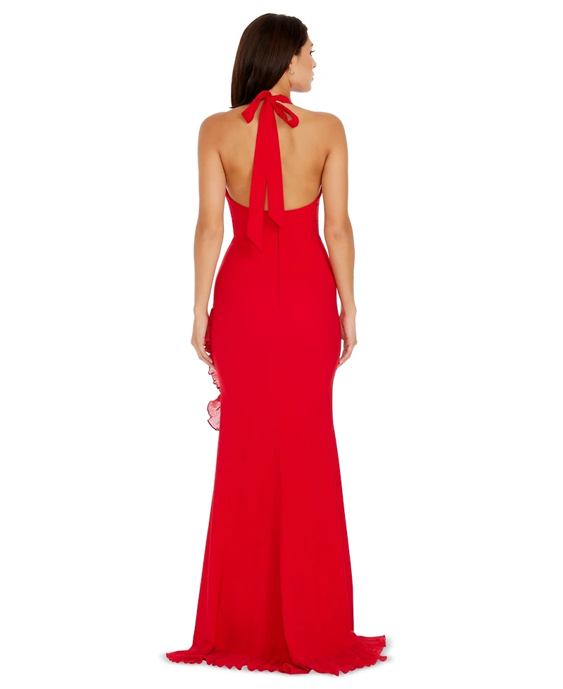 Dress the Population Women's Kathleen Ruffled Dress