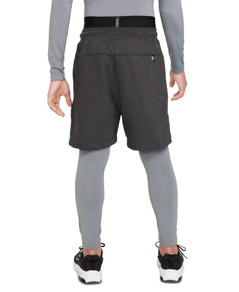 Nike Big Boys Pro Dri-fit Stretch Performance Leggings