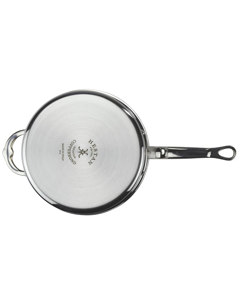 Hestan CopperBond Copper Induction 4-Quart Covered Saucepan with Helper Handle