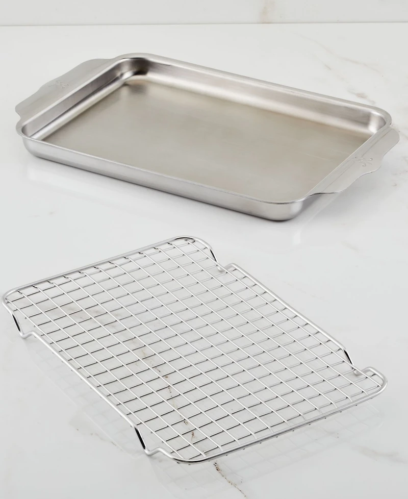 Hestan Provisions Oven Bond Stainless Steel Quarter Sheet Pan Cooling Rack