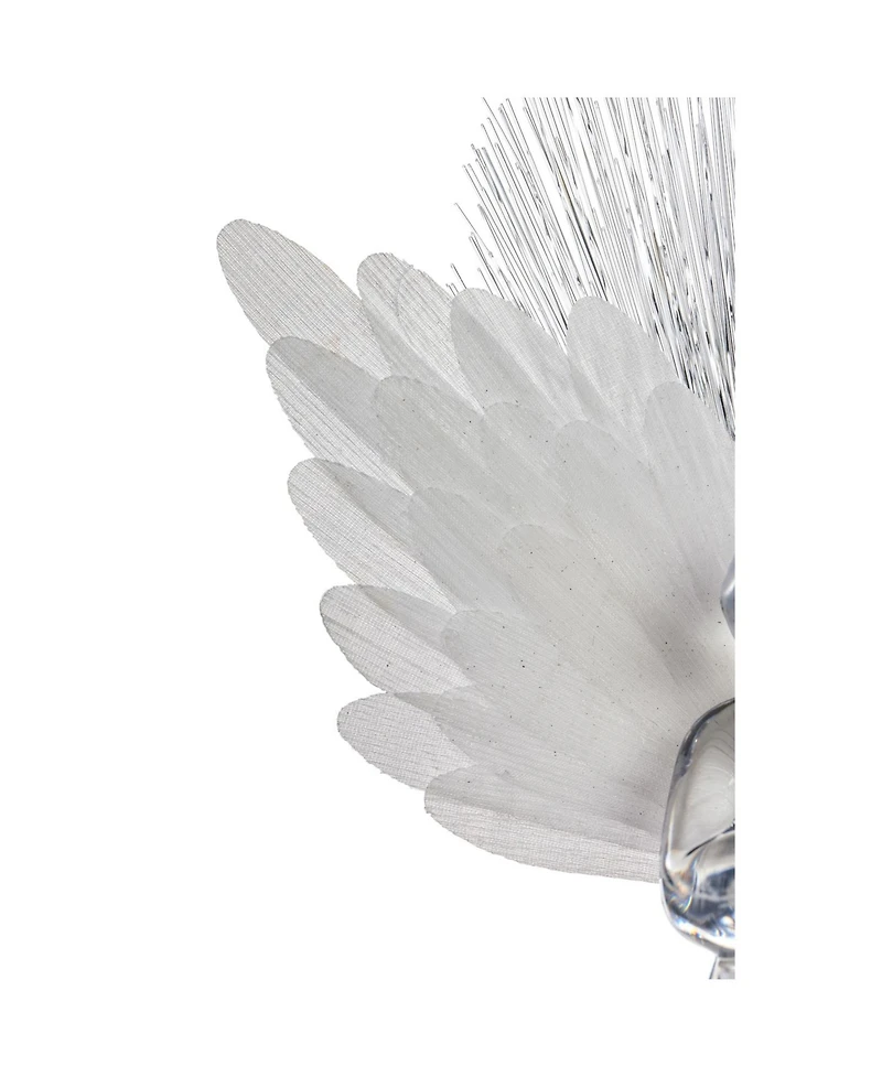 Evergreen 14"H Angel Fiber Optic Garden Stake