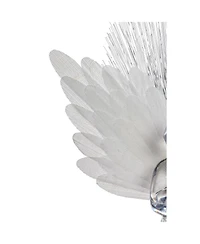 Evergreen 14"H Angel Fiber Optic Garden Stake