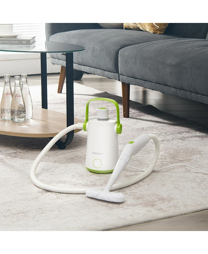 1000W Multifunction Portable Hand-held Steam Cleaner with 10 Accessories