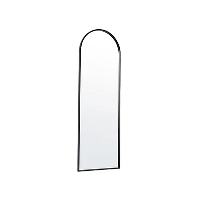 Arched Wall Mirror, Metal Framed Wall Mirror For Hallways, Entryways, Dining And Living Rooms