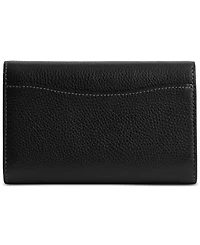 Coach Essential Medium Flap Leather Wallet