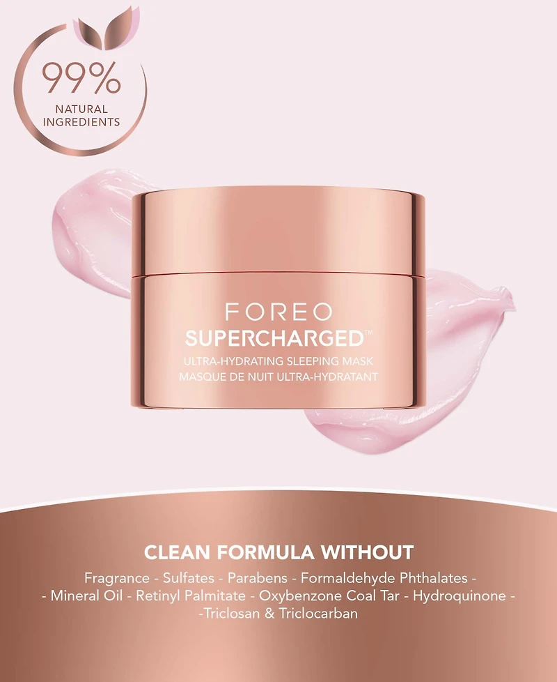 Foreo Supercharged Ultra-Hydrating Sleeping Mask, 75 ml