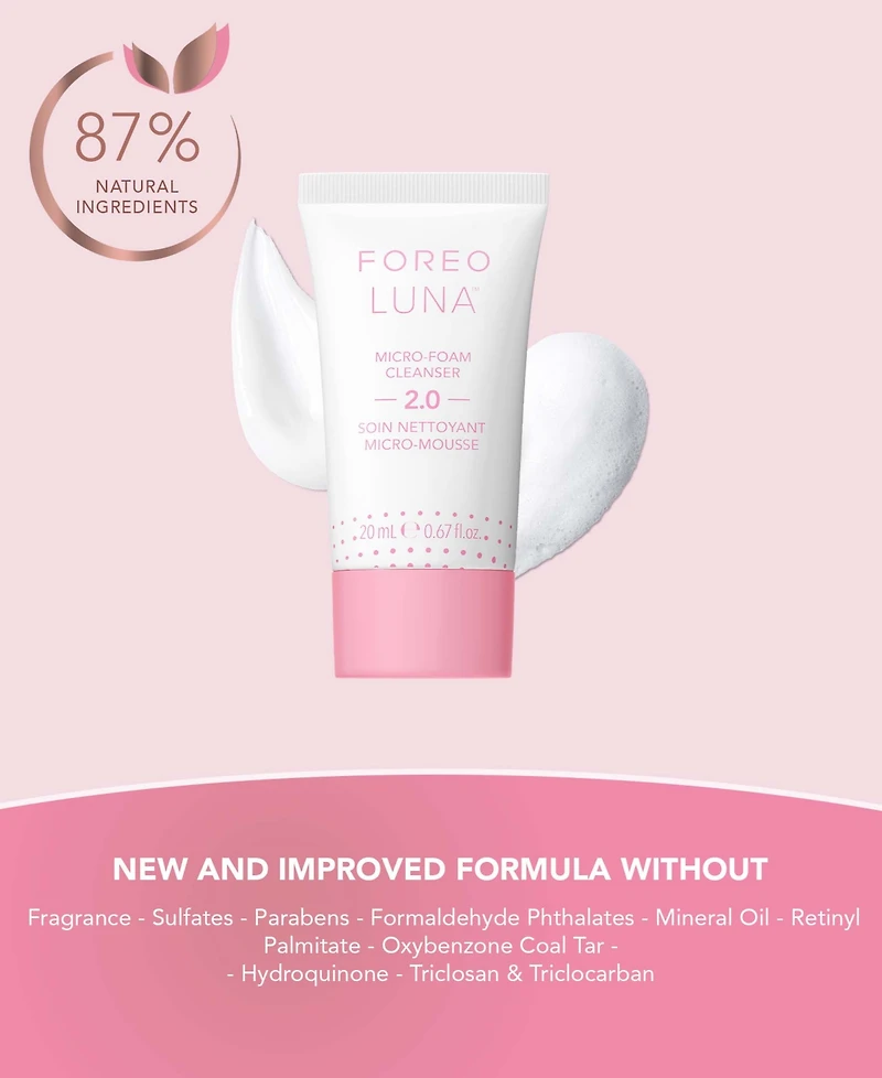Foreo Luna Micro-Foam Cleanser 2.0, 20 ml