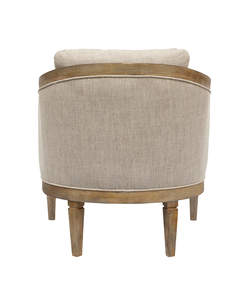 Martha Stewart Hitney 27" Fabric Upholstered Accent Chair