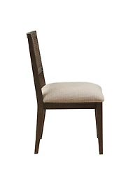 Ink+Ivy Kelly 19" 2-Pc. Fabric Upholstered Armless Dining Chair